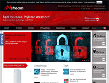 Tablet Screenshot of nstream.pl